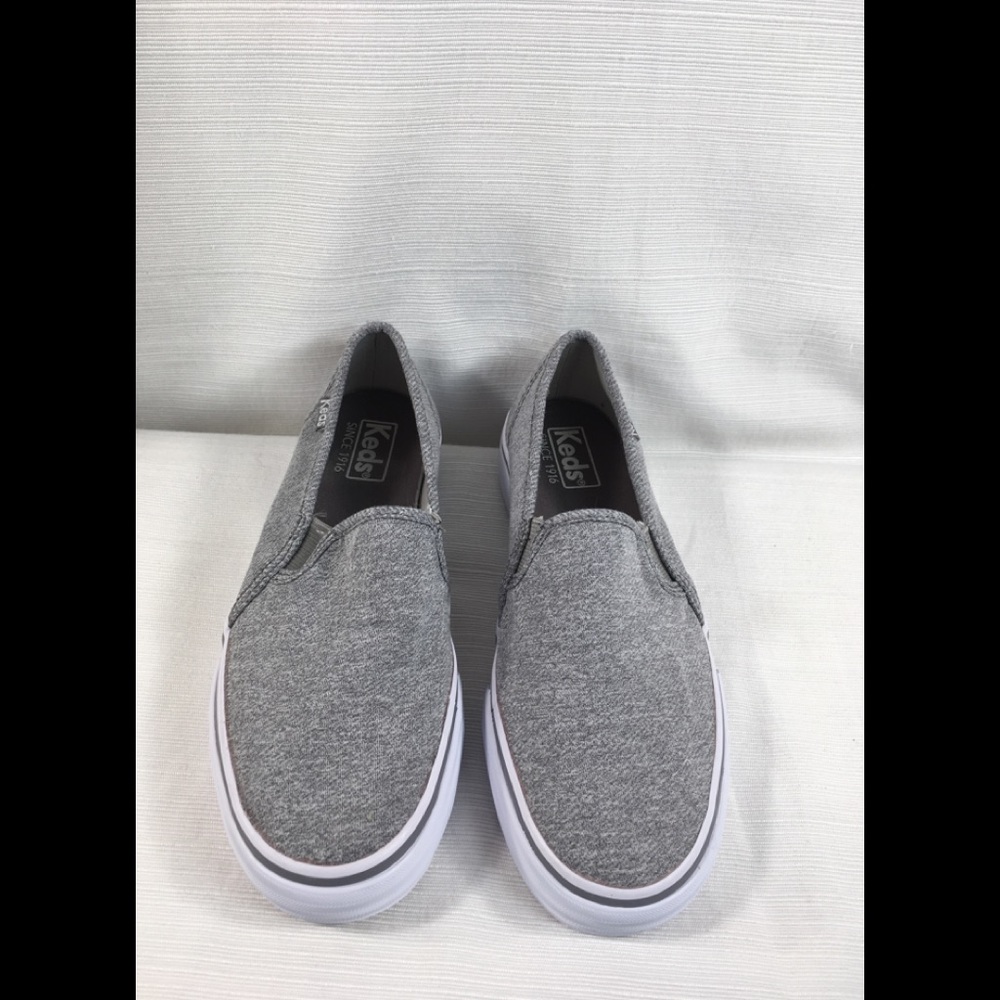 Gray Slip On Keds